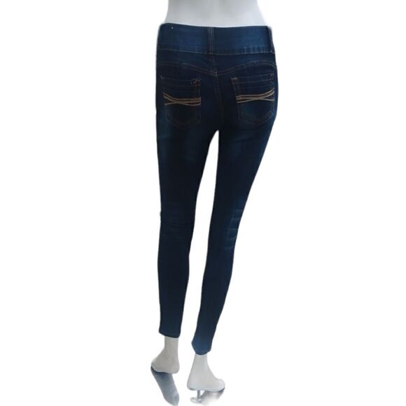 660241...VIP Skinny Jeans Size 3/4 - Picture 4 of 6